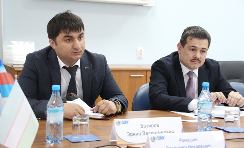 Генеральный консул Узбекистана в Новосибирске встретился с руководством и студентами НГУЭУ 