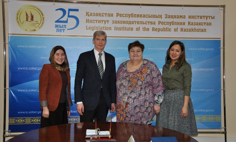  НГУЭУ и Институт законодательства Республики Казахстан обсудили перспективы сотрудничества
