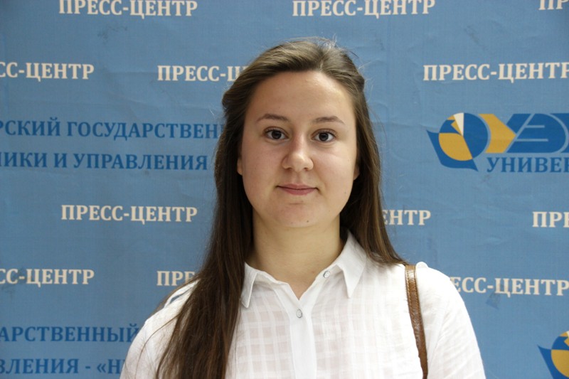 Магистрант НГУЭУ Виктория Юсько заняла первое место на Байкальском кадровом форуме