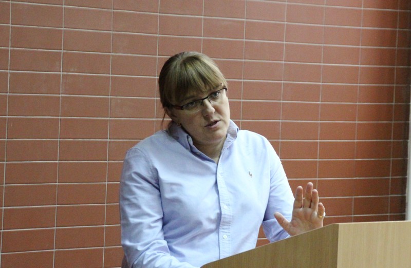 В НГУЭУ состоялся мастер-класс ведущего эксперта в области медицинского права Юлии Стибикиной